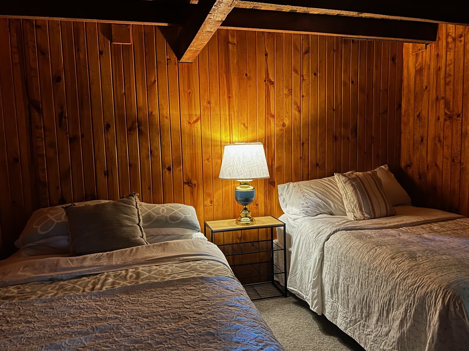 Bedroom with two beds